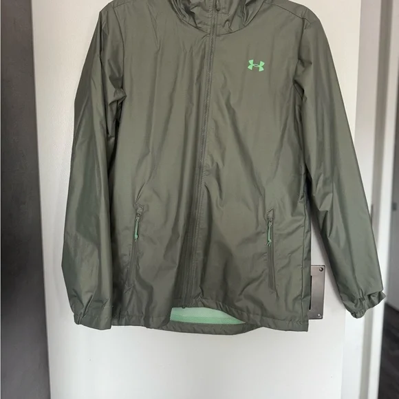 Under Armour Women's Green Utility Jacket - Picture 8 of 8